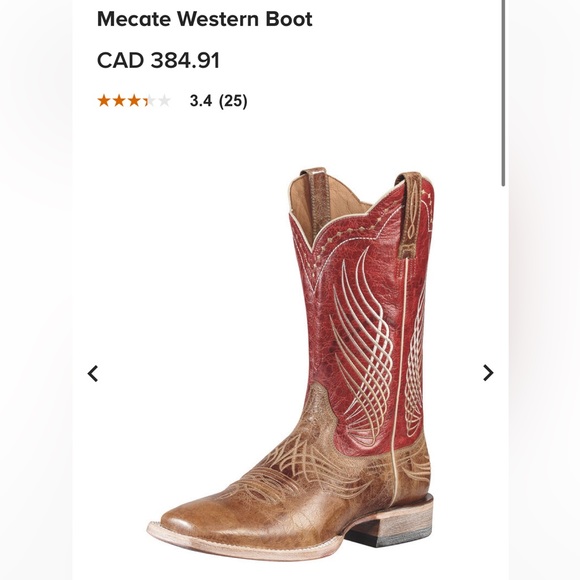 Ariat Men’s Mecate Western Boots - Picture 3 of 3